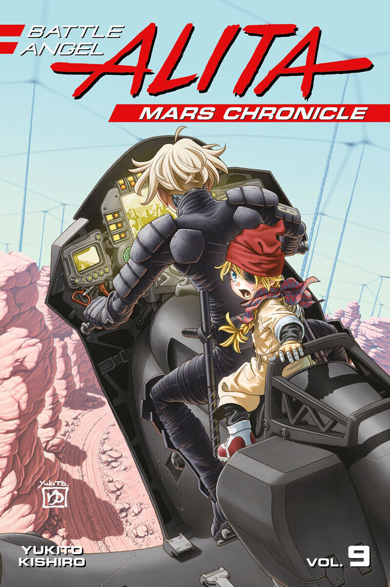 

Манга Battle Angel Alita: Mars Chronicle Manga Volume 9