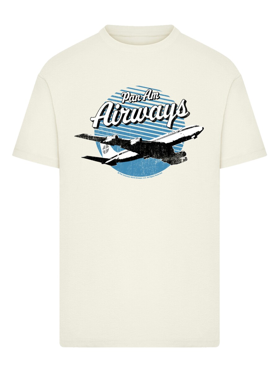 

Рубашка F4NT4STIC Pan Am Airways Retro Plane Take Off, песочный