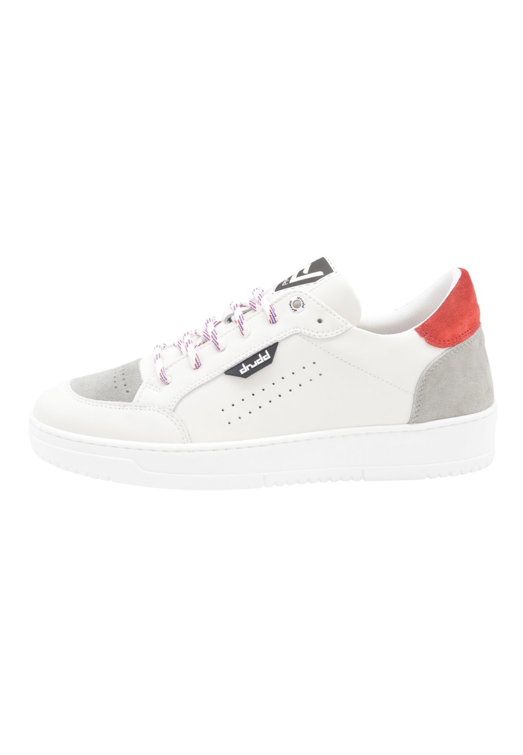 

Низкие кроссовки Lace-Up Drudd Italia, цвет white red