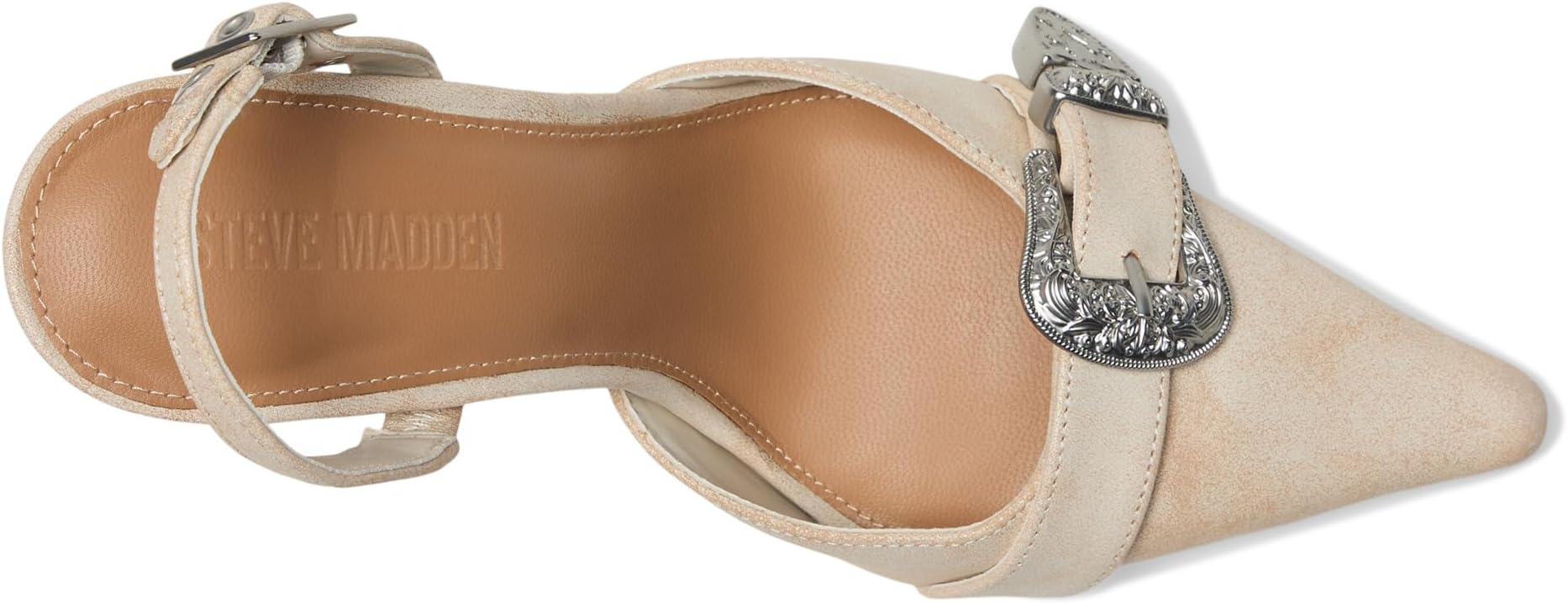 Туфли Steve Madden Delilah, White Distressed — фото 2