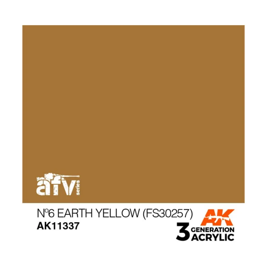 

N6 Земля Желтый (FS30357), 3rd Gen Acrylic - AFV