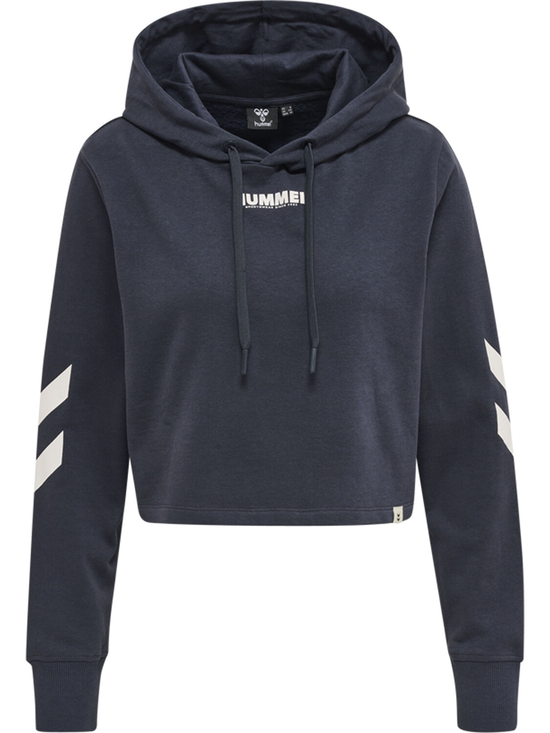 

Толстовка Hummel Hoodie Hmllegacy Woman Cropped Hoodie, цвет BLUE NIGHTS