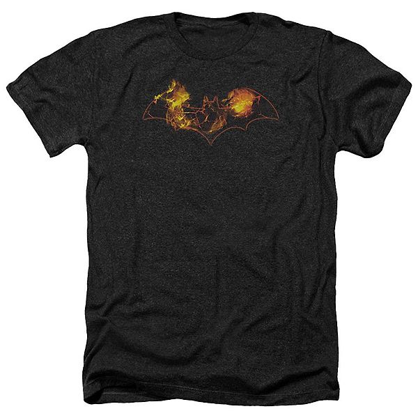 

Футболка Batman molten logo adult heather Licensed Character