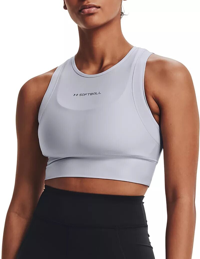 

Женская майка для софтбола Under Armour Iso-Chill, серый