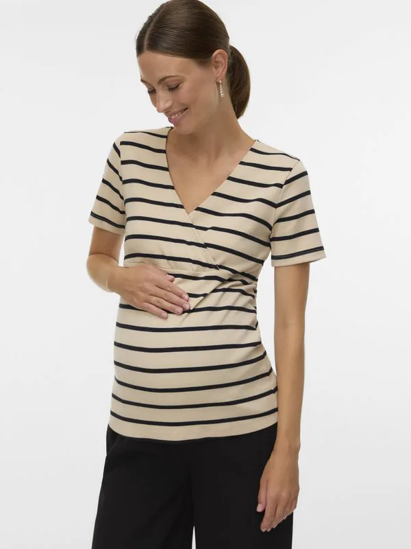 

Футболка с принтом mllane tess Mamalicious, French Oak/Black, Черный, Футболка с принтом mllane tess Mamalicious, French Oak/Black