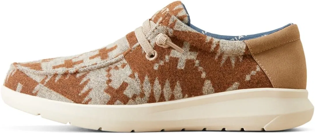 Мужские ботинки ARIAT Hilo Sendero, Tan Blanket Wool Light Brown — фото 2