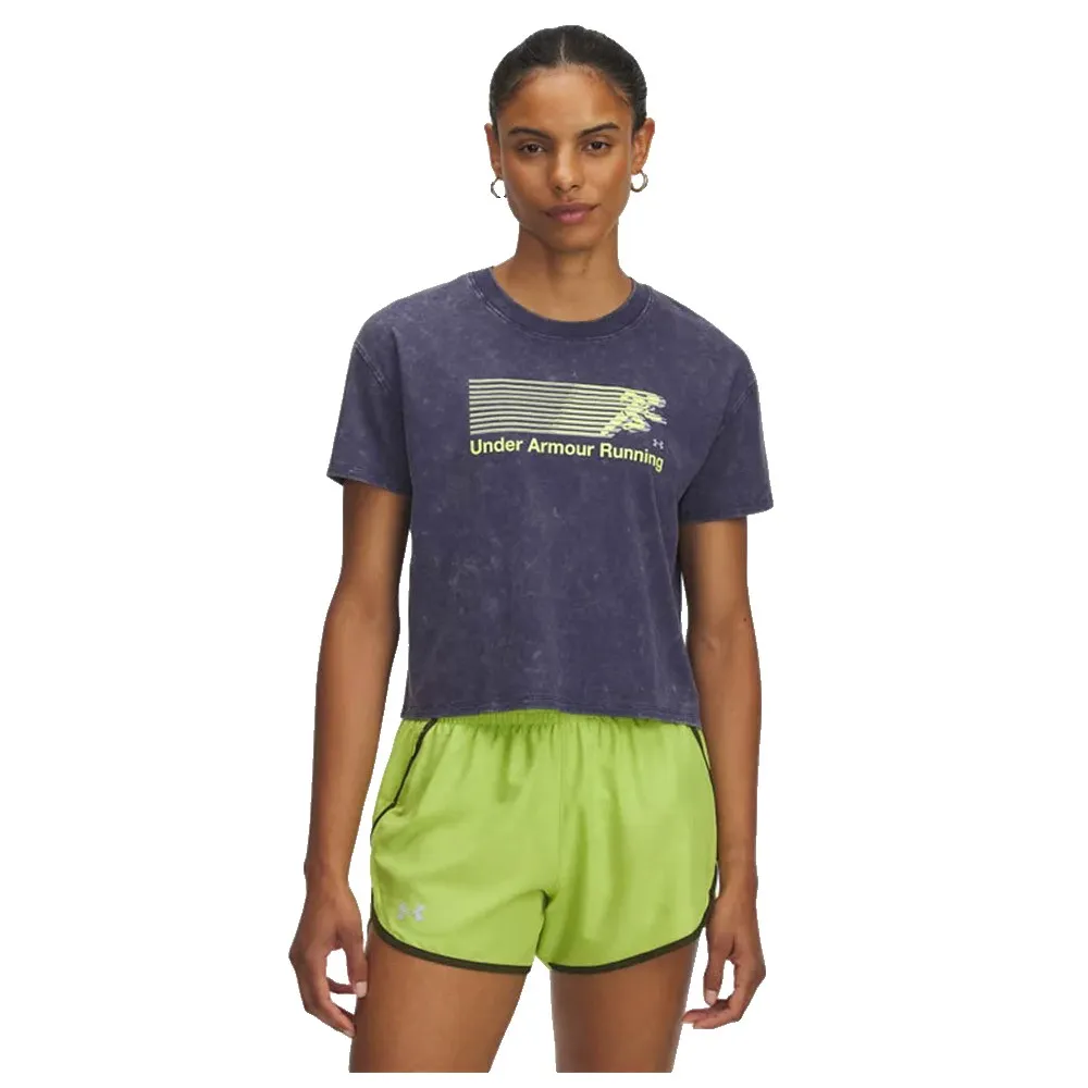 

Футболка с коротким рукавом спортивная Under Armour Run Graphic 2, синий