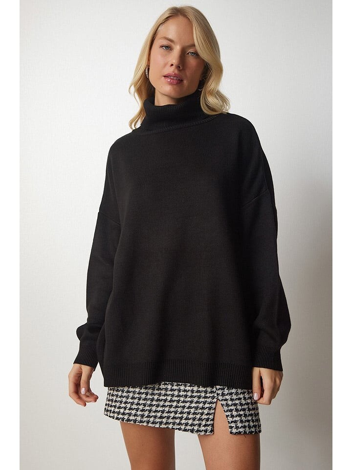 

Пуловер Happiness Istanbul Pullover, черный
