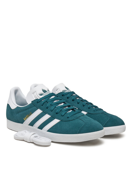 Кроссовки Gazelle JH5383 Adidas, зеленый — фото 2