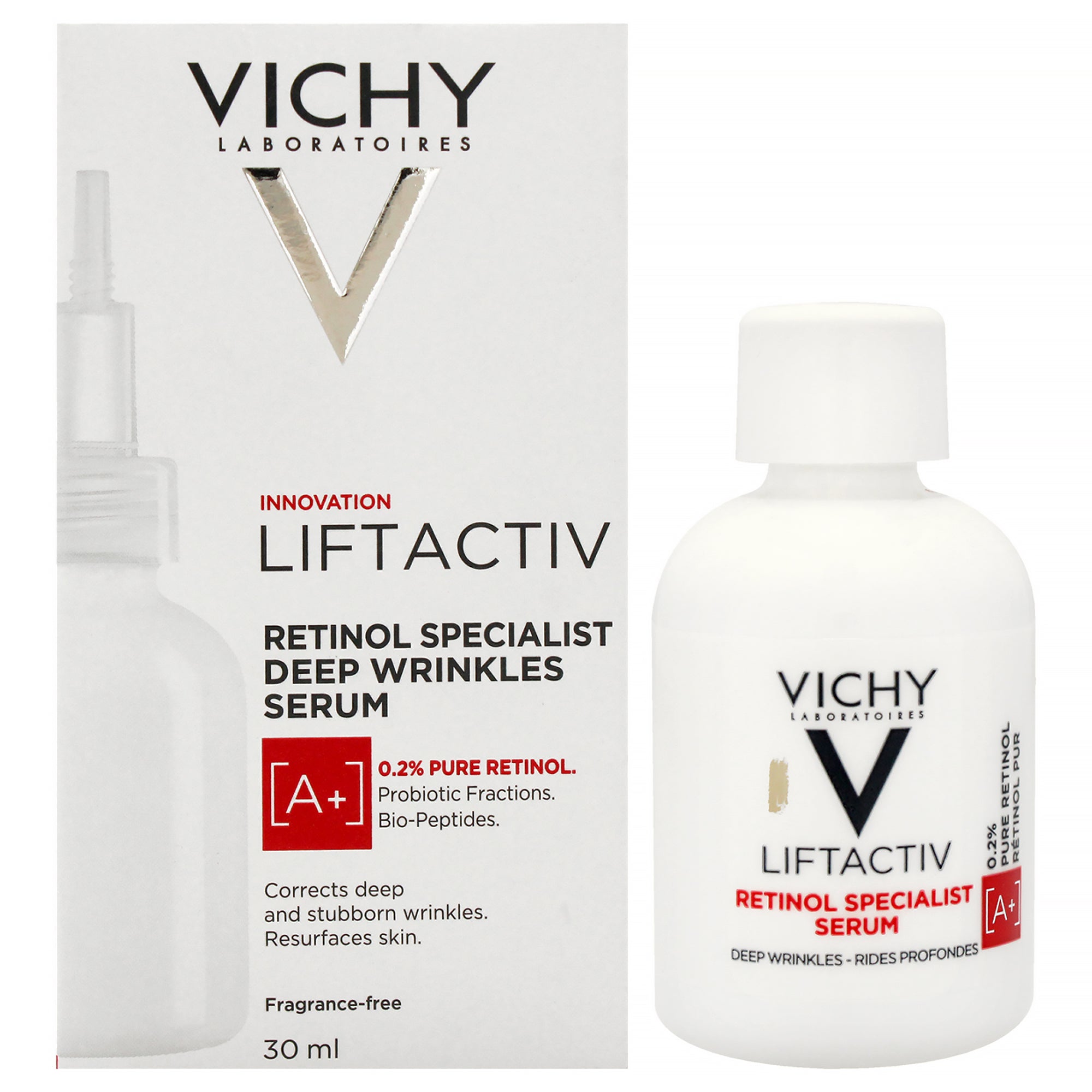 

Сыворотка Liftactiv Retinol Specialist Deep Wrinkles Serum от Vichy Laboratories для мужчин и женщин - 1 унция Vichy Laboratories, 1 Oz