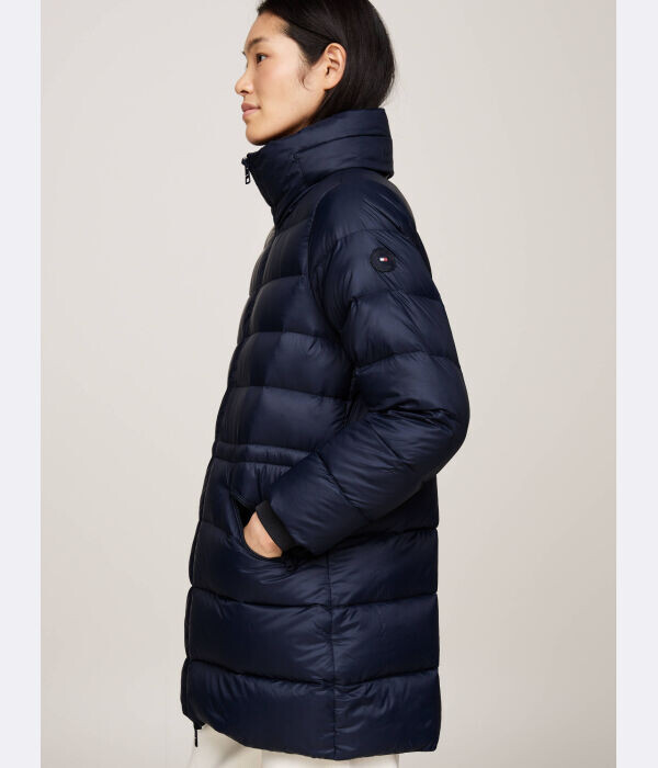Куртка Tommy Hilfiger Funnel Loose Fit, синий — фото 2