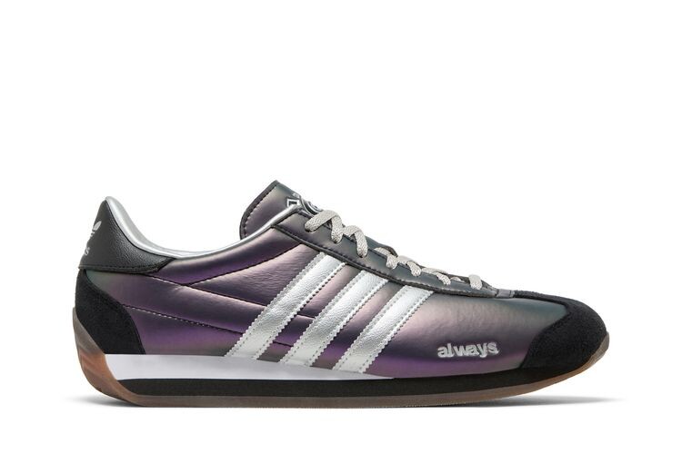

Кроссовки adidas Always Do What You Should Do x Country OG Purple Silver Metallic, фиолетовый