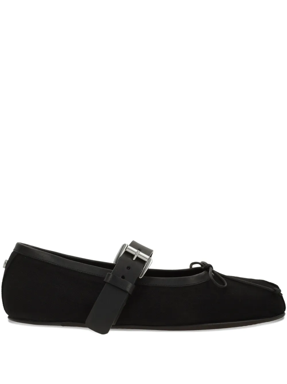 Балетки Zoey с пряжками Ann Demeulemeester, черный