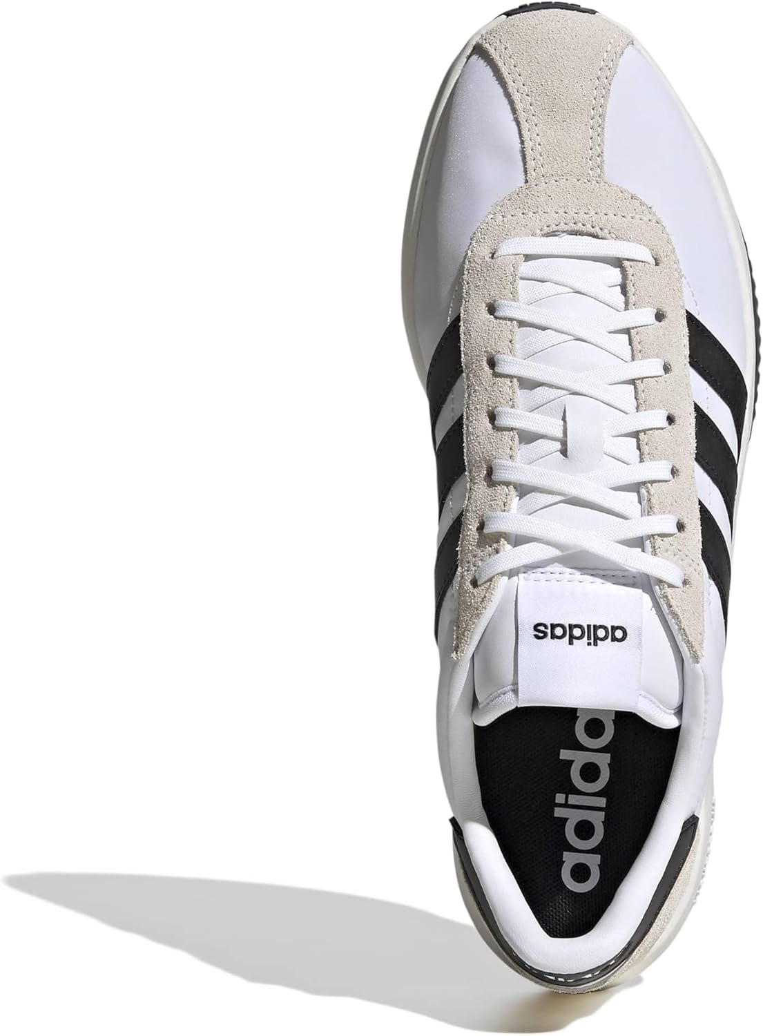 Кроссовки adidas Мужские 76/26, белый/черный — фото 2