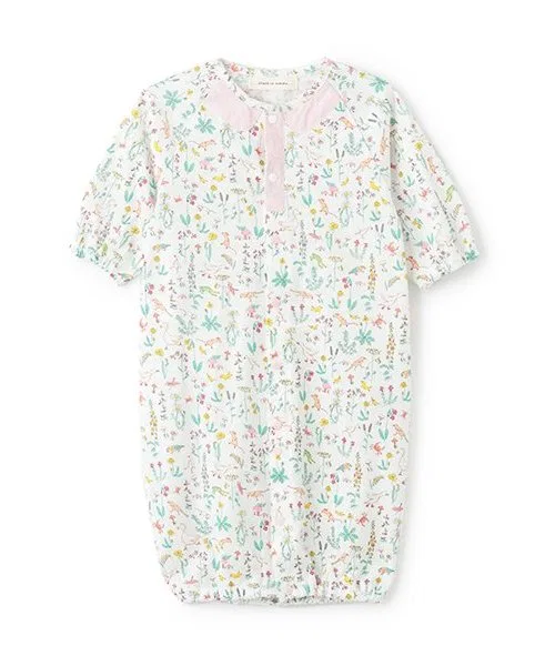 Комбинезон 2WAY с цветочным принтом Liberty Fabrics THEO, розовый