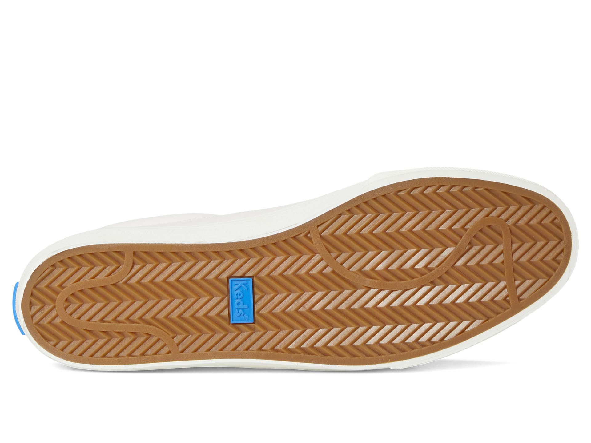 Кроссовки Keds Jump Kick T-Toe, цвет Snow White / Oatmeal Leather — фото 3