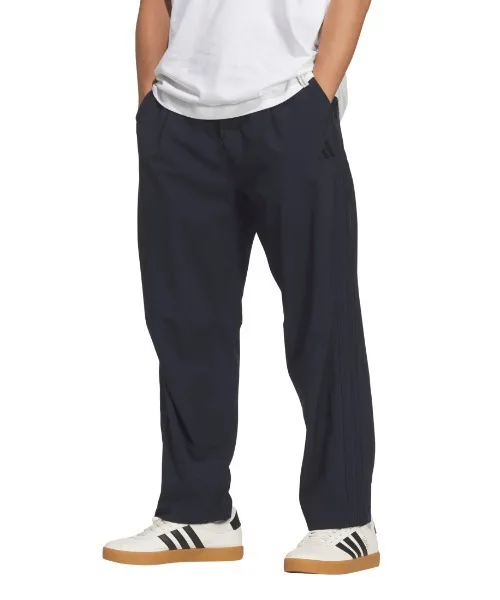Мужские штаны с климакул технологией adidas Stretch Twill Loose Fit Tapered Leg Navy