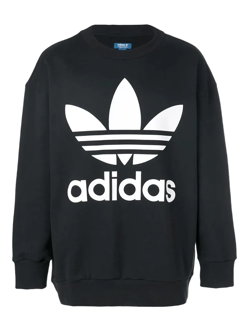 Свитер с логотипом Adidas Originals, черный