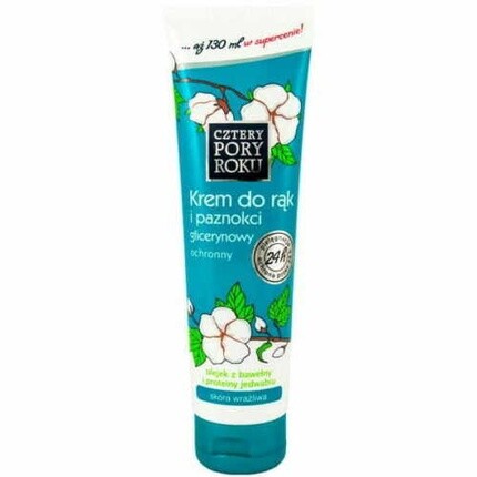 

Cztery Pory Roku Крем для рук с хлопковым маслом 130мл, Cosmelogia, Синий, Cztery Pory Roku Крем для рук с хлопковым маслом 130мл, Cosmelogia