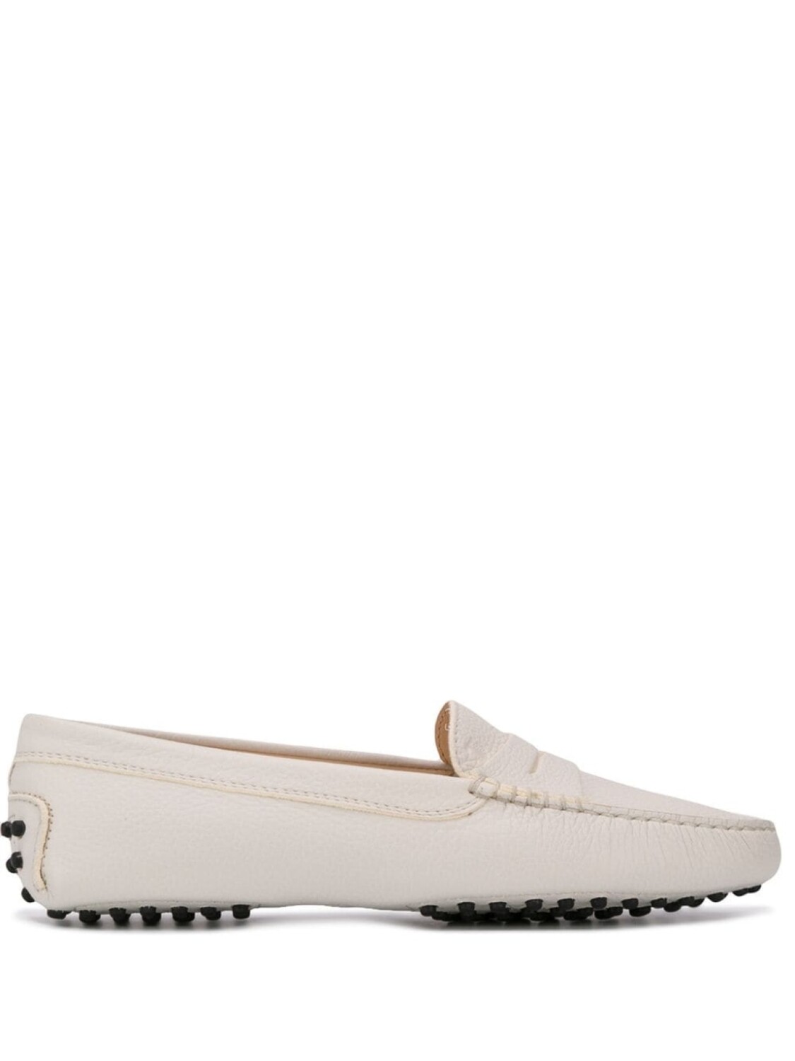 

Tod's лоферы с миндалевидным носком, белый