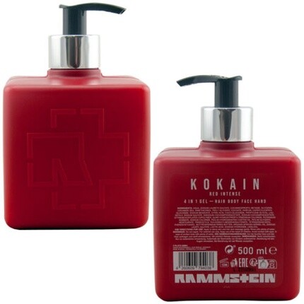 

RED INTENSE 4в1 гель для душа 500 мл для тела, лица, волос и рук Rammstein