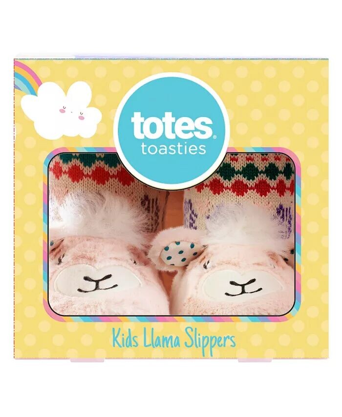

Детские тапочки-сапожки из ламы Totes