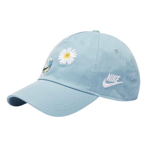 

Кепка (WMNS) Nike Sportswear Heritage86 Smile Floral Hat Cap 'Blue', синий