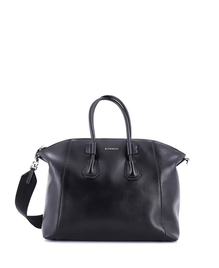 

Маленькая спортивная сумка Antigona из кожи Pre-Owned Givenchy, черный