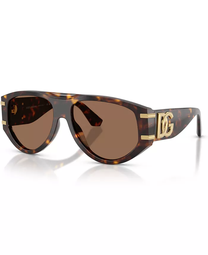 

Женские солнцезащитные очки большого размера, DG4499 Dolce&Gabbana, коричневый