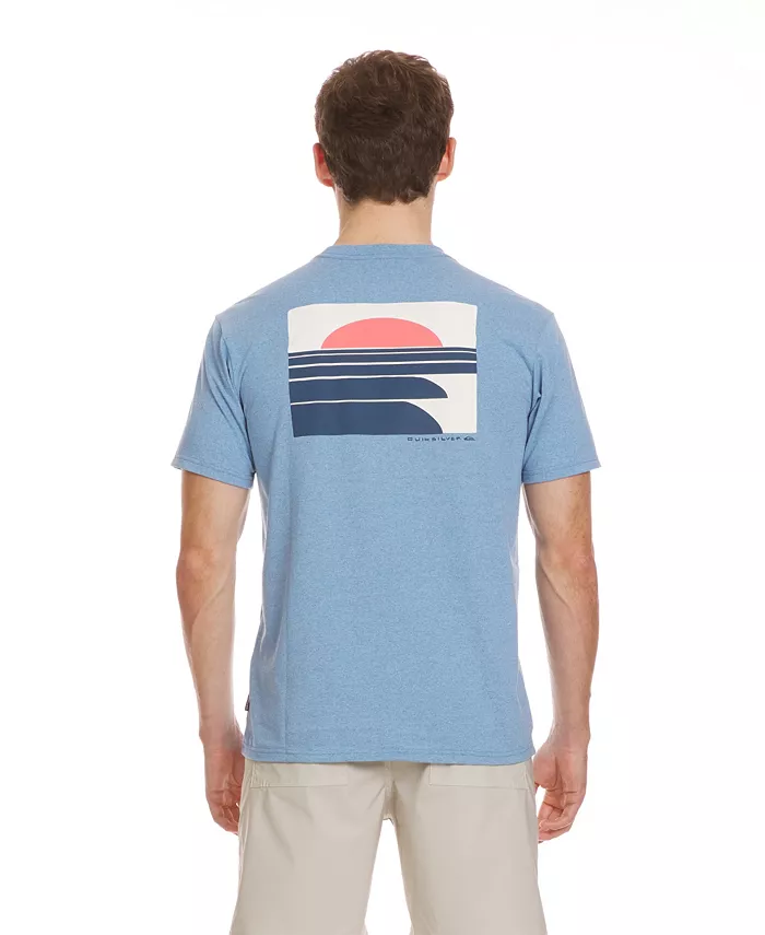 

Мужская футболка Incoming с коротким рукавом Quiksilver, синий