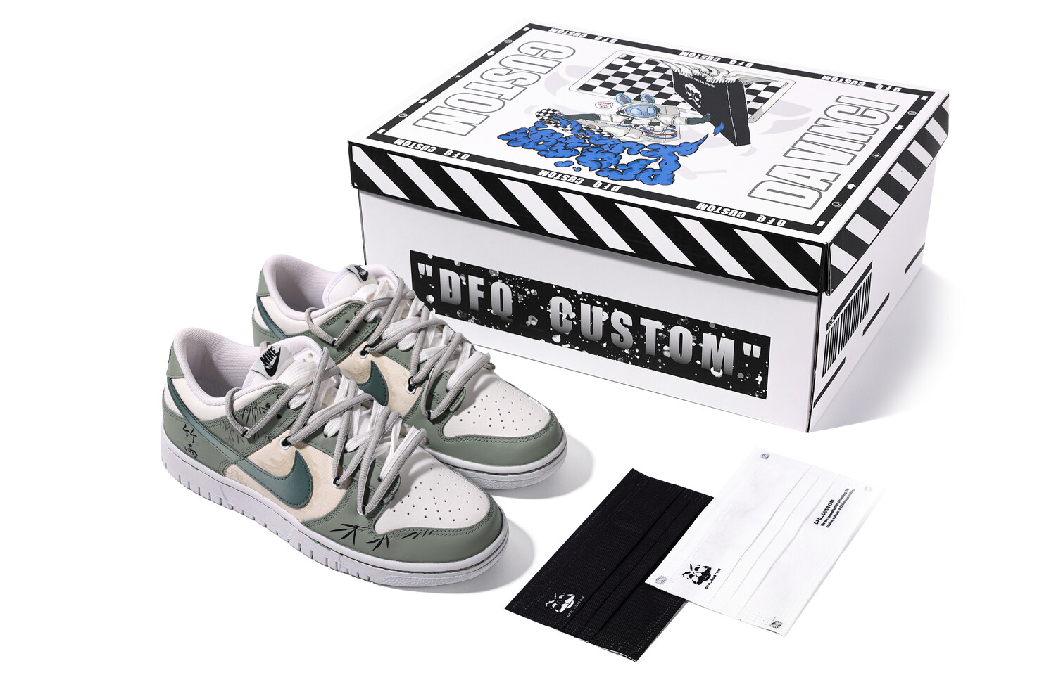 

Мужские кроссовки для скейтбординга Nike Dunk, Light Green