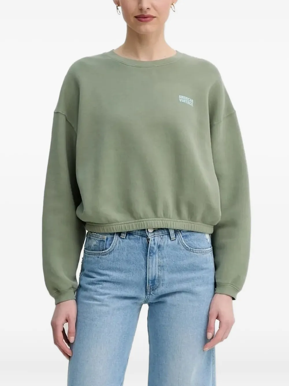 

Толстовка с логотипом Izubird American Vintage, зеленый