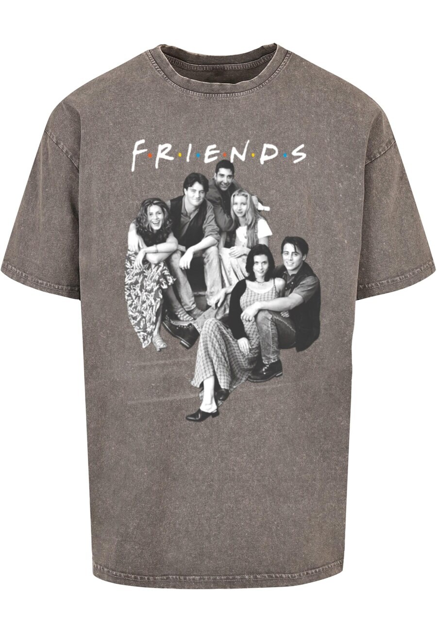 

Классическая футболка ABSOLUTE CULT Shirt Friends - Group Stairs, цвет light grey/mottled grey