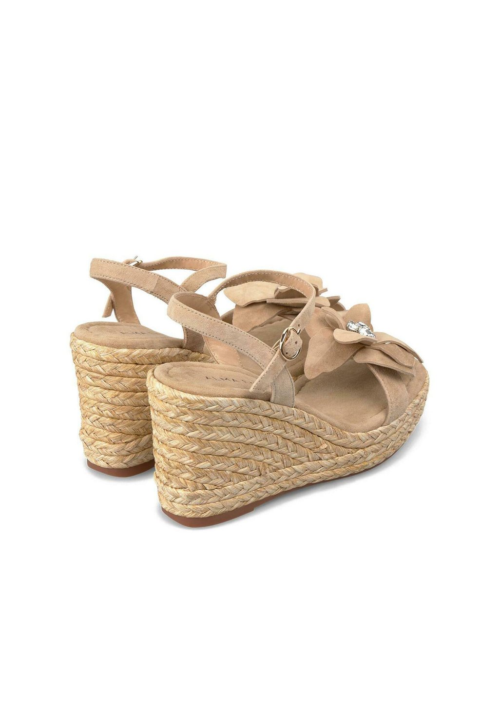 Босоножки на танкетке Espadrilles Alma en Pena, светло-коричневый — фото 4