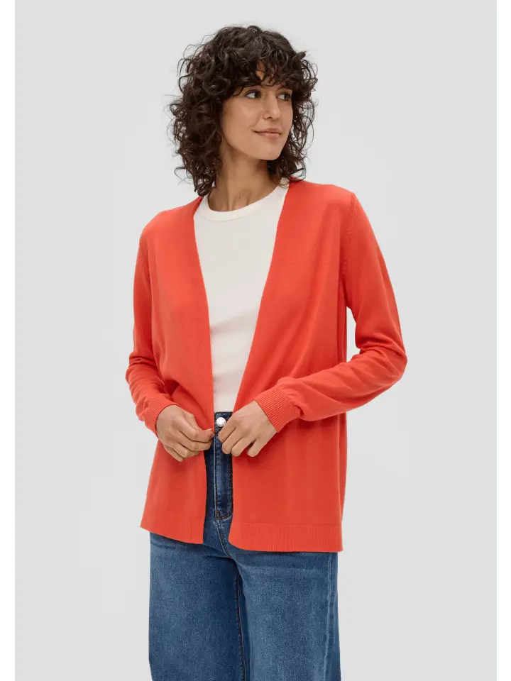 

Кардиган sOliver Strickjacke langarm, оранжевый
