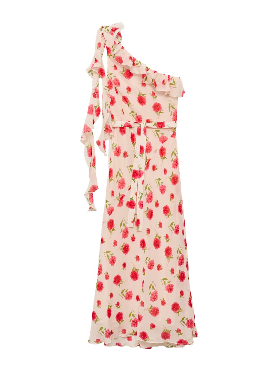 

Макси платье MANGO ROSE, Pastel pink/Dark pink