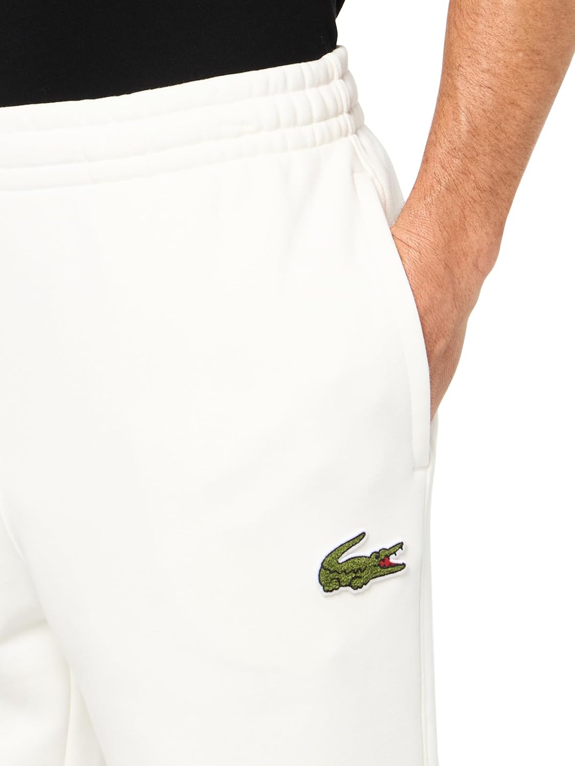 Lacoste мужские брюки Relaxed Fit из основной коллекции, Flour — фото 3