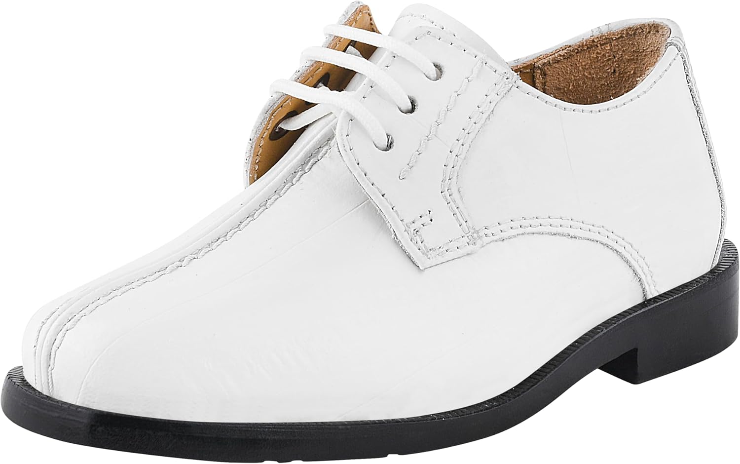 

Детские туфли LIBERTYZENO с животным принтом из натуральной кожи для детей и малышей, оксфорды на шнуровке, для Рождества, белый