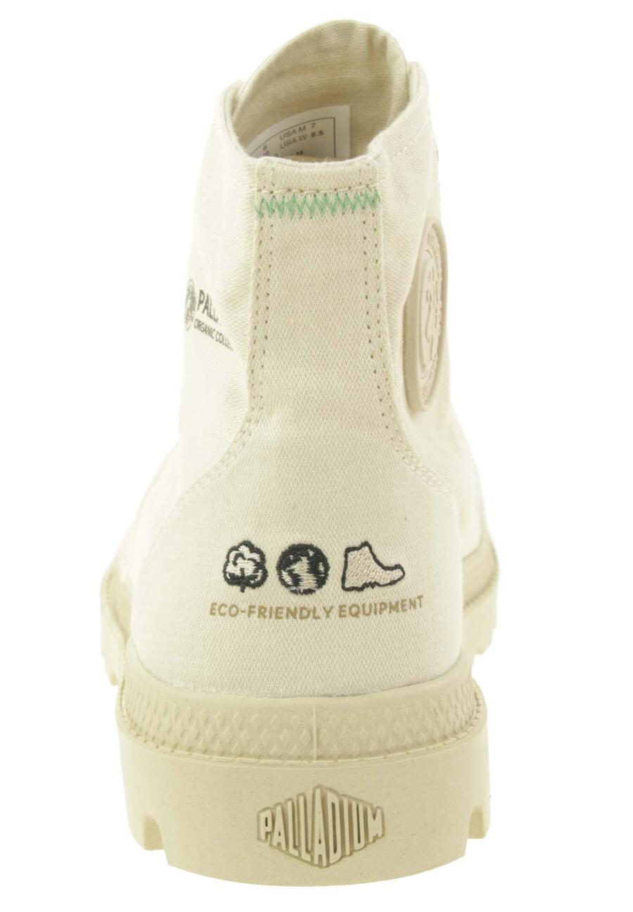 Ботинки PALLADIUM Unisex HI ORGANIC II, цвет: бежевый, 77100 — фото 3