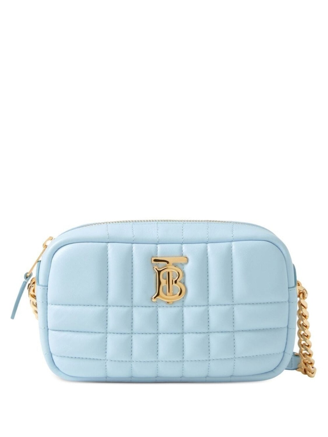 

Стеганая мини-сумка Burberry Lola, синий