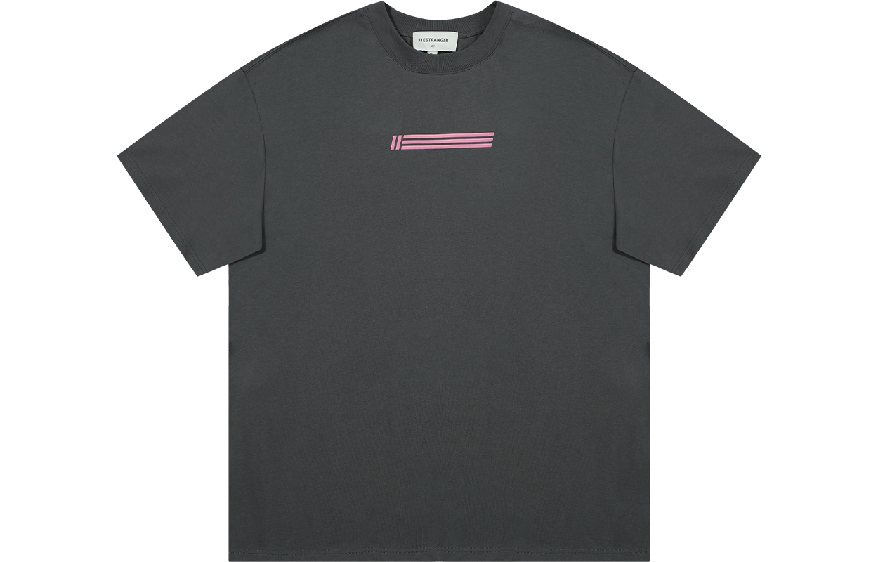 

Футболка унисекс 11ESTRANGER, светло-серо-голубая