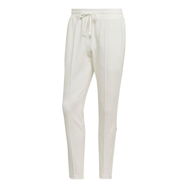 

Спортивные штаны Men's adidas Solid Color Stripe Logo Casual Sports Pants/Trousers/Joggers Autumn Beige, мультиколор