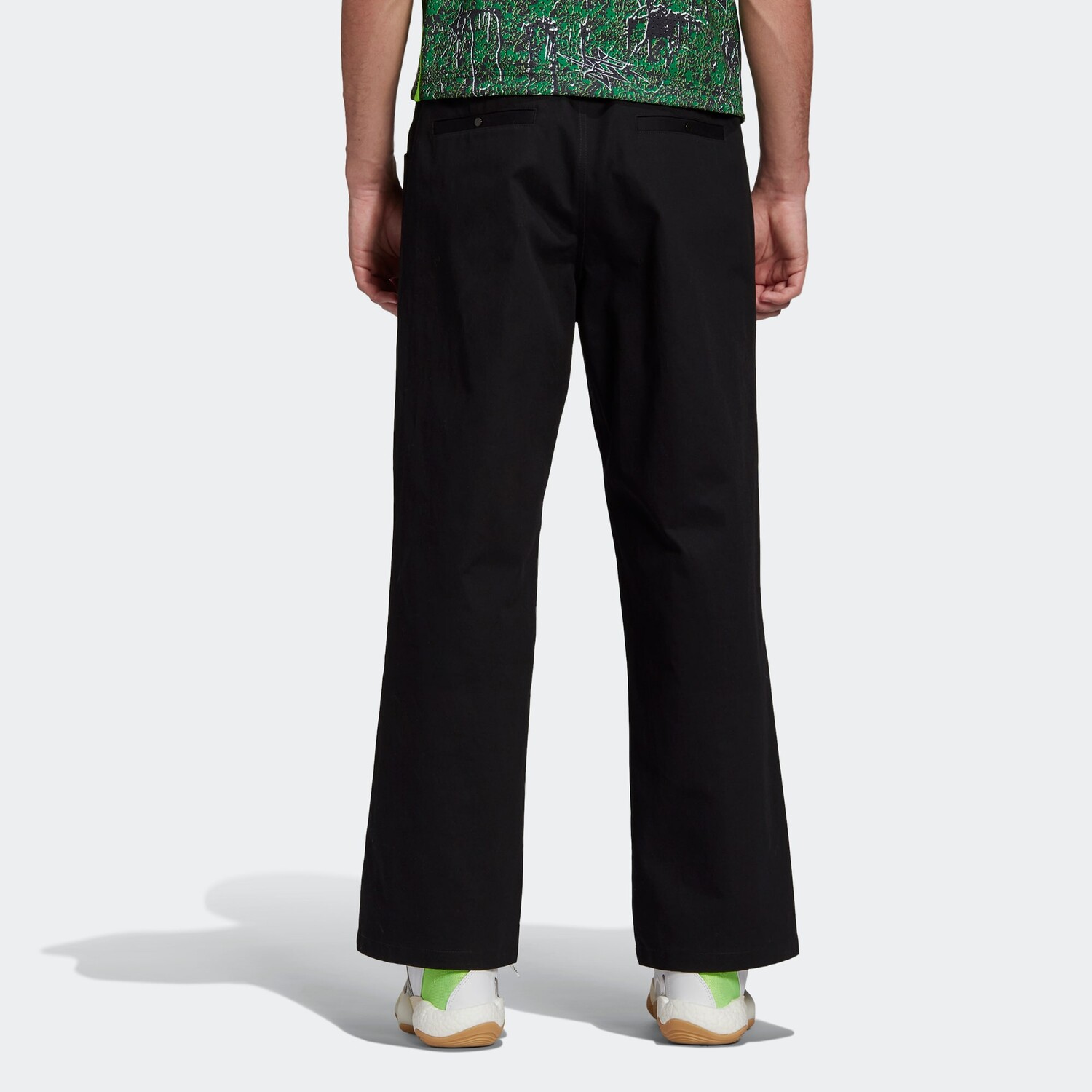 X SANKUANZ трикотажные спортивные штаны мужские черные Adidas Originals, черный — фото 4