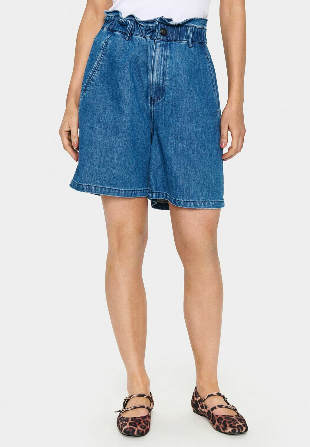 

Джинсовые шорты KAYOSZ Saint Tropez, цвет Medium Blue Denim