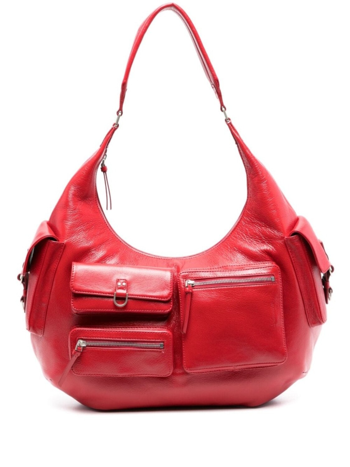 

Blumarine большая сумка на плечо Hobo, красный