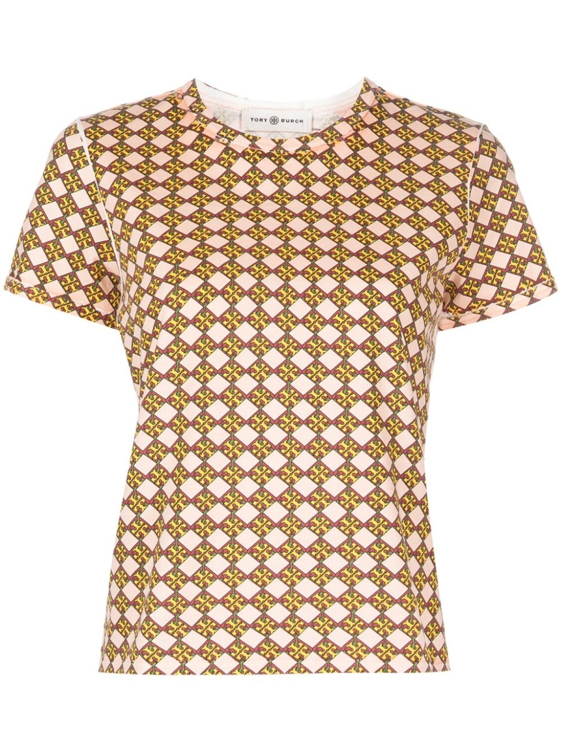 

Tory Burch футболка с логотипом, оранжевый
