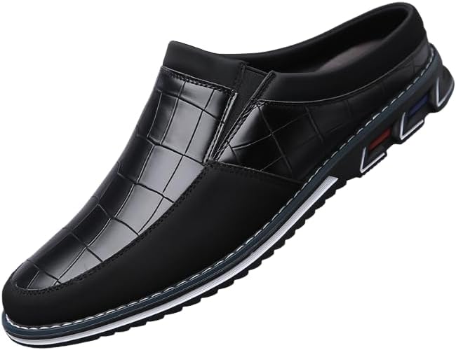 

Мужские повседневные оксфорды, офисные лоферы из кожи, модные туфли-слипоны, комфортная обувь для прогулок, вождения и работы Hhhchpm, черный