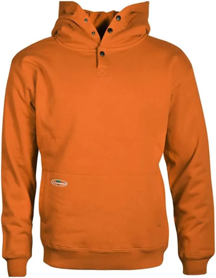 

Толстовка с капюшоном Arborwear Double-Thick для мужчин — утепленная модель с застежкой на шее и карманом для рук