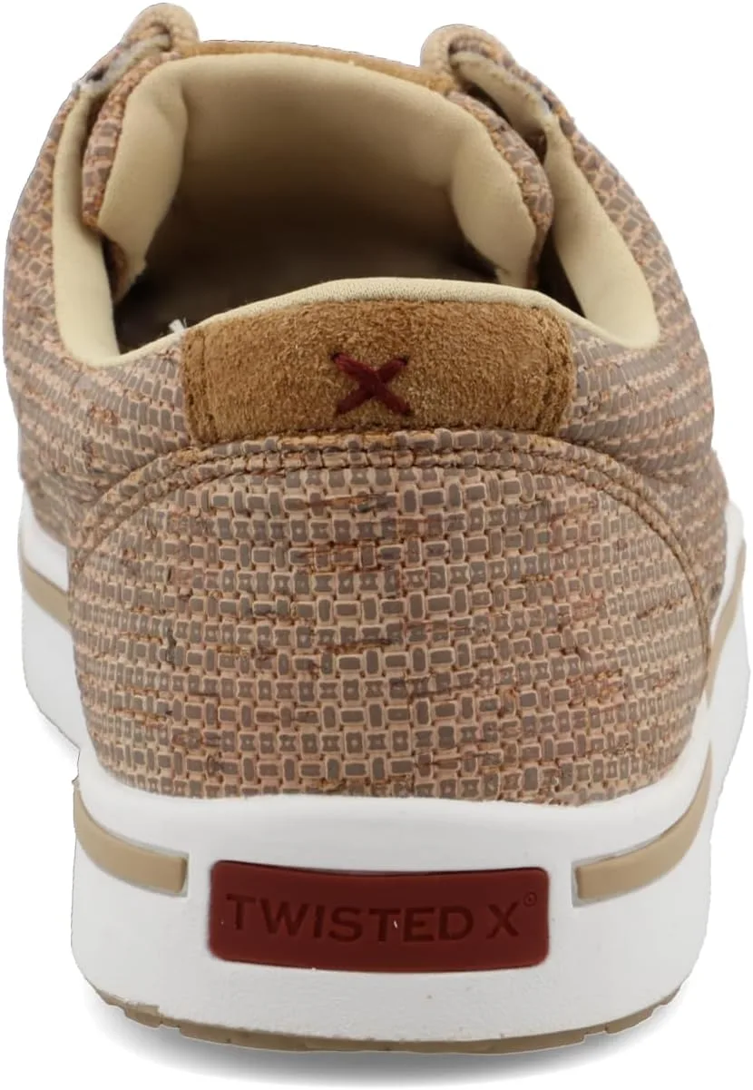 Мужские лоферы Twisted X Zero-X Chukka Driving Moc - кожаные лоферы с ручной обработкой натуральной кожи, светло-коричневый — фото 3