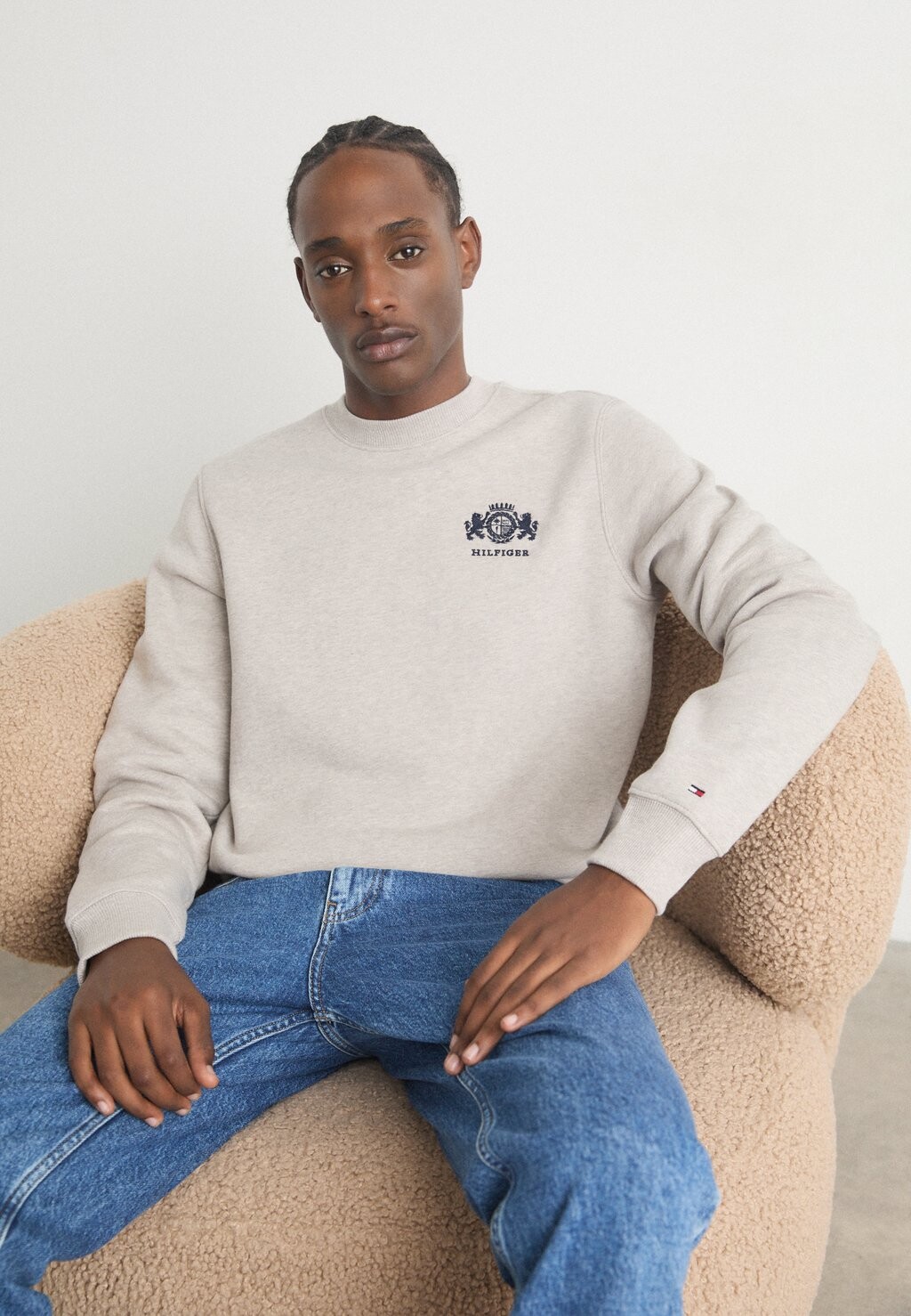 

Толстовка Tommy Hilfiger, светло-серый